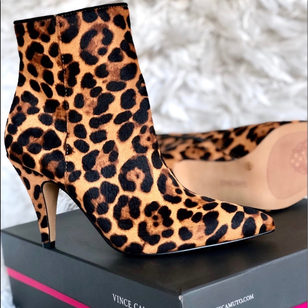 Vince Camuto Leopard Hair Boots